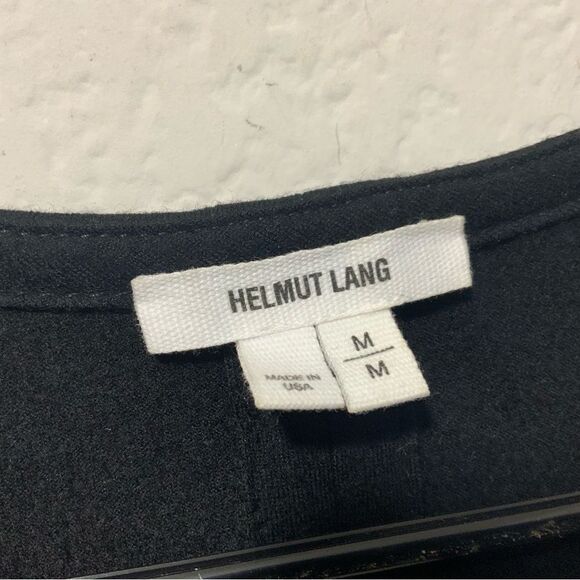 Helmut Lang Black T Shirt Dress size M - Picture 4 of 10